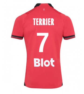 Stade Rennais Martin Terrier #7 Hjemmebanetrøje 2023-24 Kort ærmer